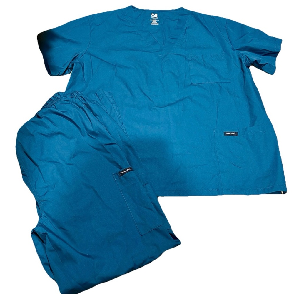 Blue Scrub Set